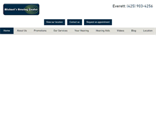 Tablet Screenshot of michaelshearingcenter.com